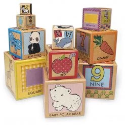 Melissa And Doug Stacking Nesting Blocks Shapes 10 Count All Arts And Crafts