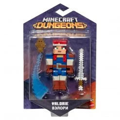 Mattel Minecraft Dungeons Valdrie 4 Inch Action Figure