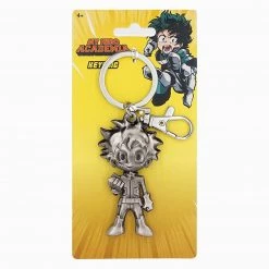 Bioworld My Hero Academia Deku Metal Keychain Anime Toys