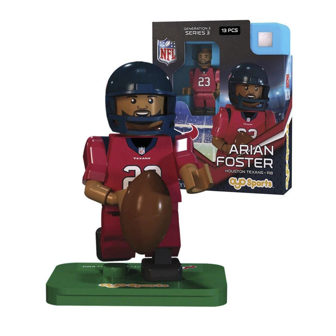OYO Sports NFL Houston Texans Arian Foster G3S3 OYO Mini Figure 3 OYO Sports NFL Houston Texans Arian Foster G3S3 OYO Mini Figure