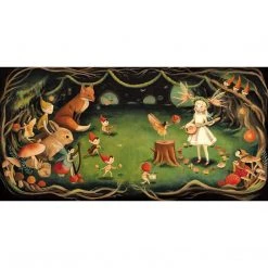 New York Puzzle Co Dream World Elven Dream 80 Piece Puzzle Puzzles