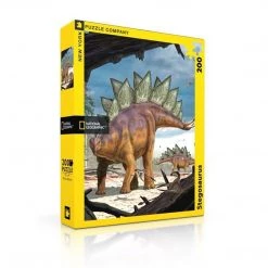 New York Puzzle Co National Geographic Stegosaurus 200 Piece Puzzle Puzzles