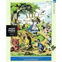 New York Puzzle Co Alice In Wonderland 1000 Piece Puzzle Puzzles