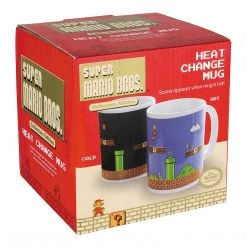 Paladone Super Mario Bros Heat Change Mug Cups And Mugs