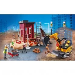 Playmobil City Action Mini Excavator Building Set 70443