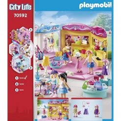Playmobil City Life Children's Fashion Store Building Set 70592