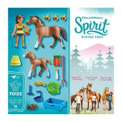 Playmobil Spirit Riding Free Pru With Horse And Foal 70122 5 Playmobil Spirit Riding Free Pru With Horse And Foal 70122