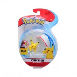 Jazwares Pokemon Clip 'N' Go Pikachu And Premier Ball Figure Pack Action Figures