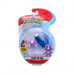 Jazwares Action Figures Pokemon Clip 'N' Go Toxel And Great Ball Figure Pack