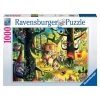 Ravensburger Wizard Of Oz Lions Tigers 1000 Piece Puzzle