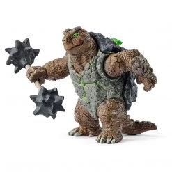 Schleich Eldrador Armored Turtle With Weapon Figure 42496