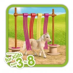 Schleich Farm World Pony Curtain Obstacle Set 42484