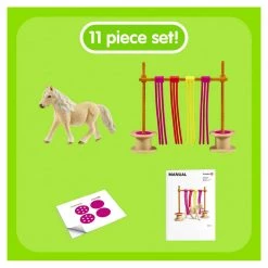 Schleich Farm World Pony Curtain Obstacle Set 42484