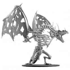 WizKids Pathfinder Battles Deep Cuts Unpainted Gargantuan Skeletal Dragon Miniature