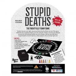 University Games Stupid Deaths The Frightfully Funny Game Board Games