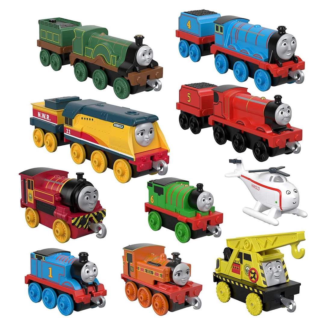 Mattel Thomas And Friends Push Along Sodor Steamies 10 Train Set 3 Mattel Thomas And Friends Push Along Sodor Steamies 10 Train Set