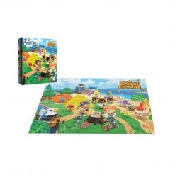 Puzzles USAopoly Animal Crossing Welcome To Animal Crossing 1000 Piece Puzzle