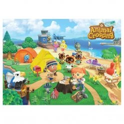 Puzzles USAopoly Animal Crossing Welcome To Animal Crossing 1000 Piece Puzzle