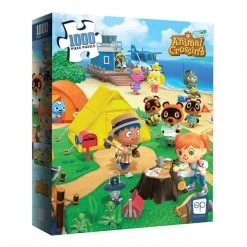 Puzzles USAopoly Animal Crossing Welcome To Animal Crossing 1000 Piece Puzzle