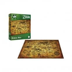USAopoly Legend Of Zelda Hyrule Map 1000 Piece Puzzle Puzzles