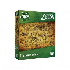 USAopoly Legend Of Zelda Hyrule Map 1000 Piece Puzzle Puzzles