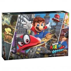USAopoly Super Mario Odyssey 1000 Piece Puzzle