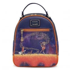 Loungefly Disney Pixar Coco Marigold Bridge Scene Mini Backpack Backpacks