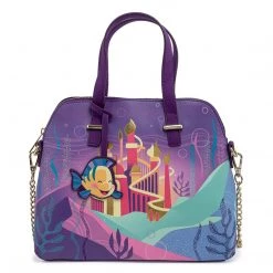 Loungefly Disney Ariel Castle Collection Crossbody Bag Purse Purses