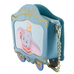 Loungefly Disney Dumbo 80th Anniversary Train Car Crossbody Bag Purse
