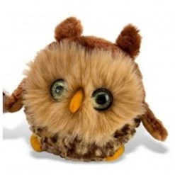 Wild Republic Fuzzballs Brown Owl 6 Inch Animal Plush Animals Plush