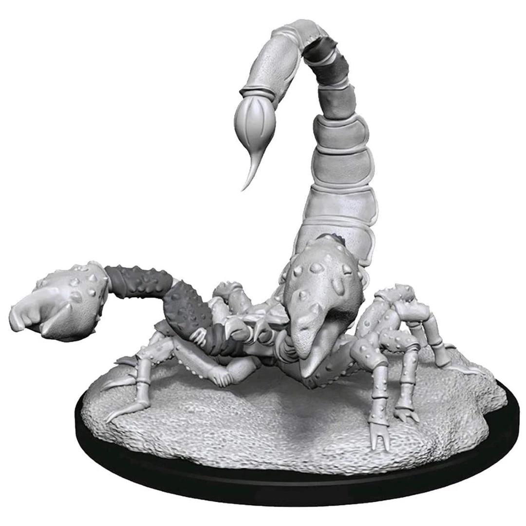Wizkids Pathfinder Battles Deep Cuts Unpainted Giant Scorpion Figure Set 3 Wizkids Pathfinder Battles Deep Cuts Unpainted Giant Scorpion Figure Set