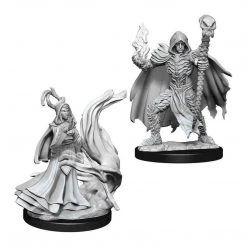 Wizkids Pathfinder Battles Deep Cuts Unpainted Necromancers Figure Set