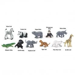 Zoo Babies Toob Mini Figures Safari Ltd