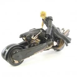 Square Enix Final Fantasy Advent Children Cloud Strife And Fenrir Motorcycle Action Figure
