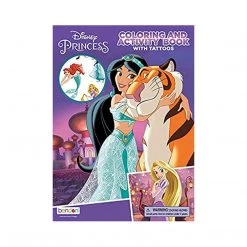 Bendon Disney Princess Coloring Activity Book With Tattoos