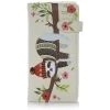 Shagwear Chillin Sloth Large Cream Zipper Wallet