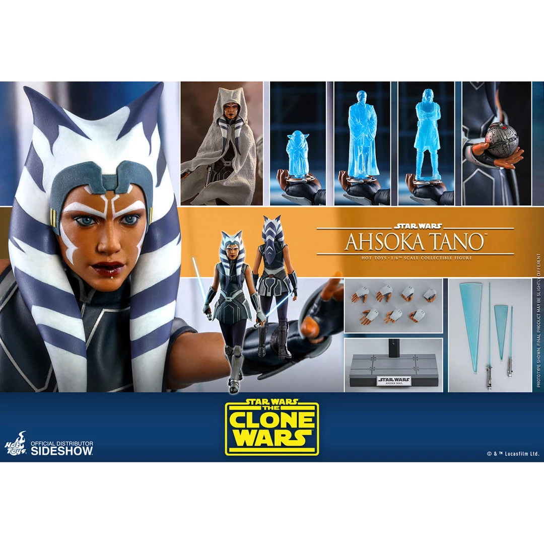 Sideshow Hot Toys Television Masterpiece Star Wars The Clone Wars Ahsoka Tano Figure Action Figures 8 Sideshow Hot Toys Television Masterpiece Star Wars The Clone Wars Ahsoka Tano Figure Action Figures