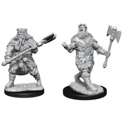 WizKids Dungeons And Dragons Male Human Barbarian Nolzur's Miniatures Action Figures