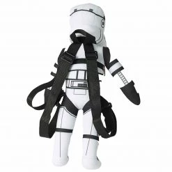 Zoofy Star Wars Storm Trooper 17 Inch Plush With Backpack Straps