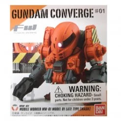 Bandai Action Figures Gundam Converge Fusion Works MW-01 Late Type Mash Mini Figure