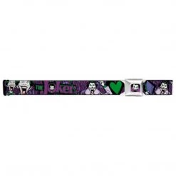 Buckle-Down DC Comics Batman The Joker Full Color Face Seatbelt Belt