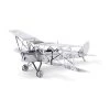 Fascinations All Model Kits Metal Earth DH 82 Tiger Moth Plane Model Kit