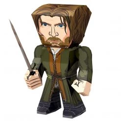 Fascinations Metal Earth Legends Lord Of The Rings Aragorn Steel Model Kit All Model Kits