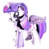 Fascinations All Model Kits Metal Earth My Little Pony Twilight Sparkle Steel Model Kit