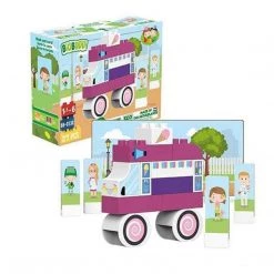 Safari Ltd Biobuddi Our World Ice Cream Truck ECO Friendly Building Set 100667