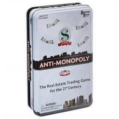 University Games Card Games Anti-Monopoly The Real Estate Trading Game