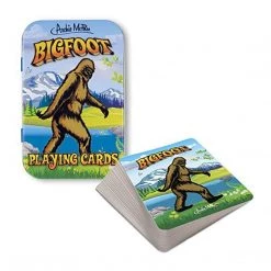 Accoutrements Bigfoot Playing Cards Card Games