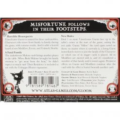 Atlas Games Gloom Unwelcome Guests The Card Game Expansion Card Games