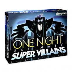 Bezier Games Card Games One Night Ultimate Super Villains The Card Game