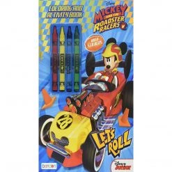 All Arts And Crafts Bendon Disney Mickey Roadster Racers Coloring Activity Book